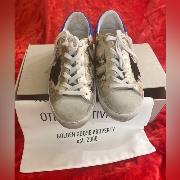 Golden Goose Python sneakers sz 37 - Picture 3 of 5